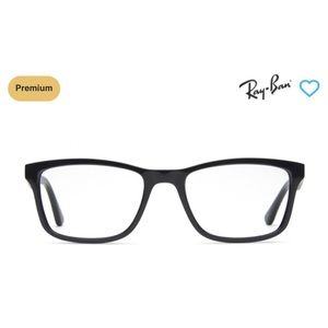 RayBan Black prescription eye glasses-5279